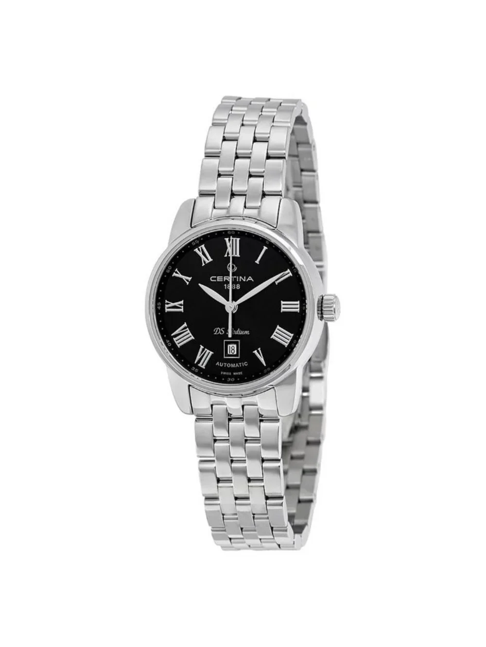 NWT Certina DS Podium Automatic Black Dial Ladies Watch